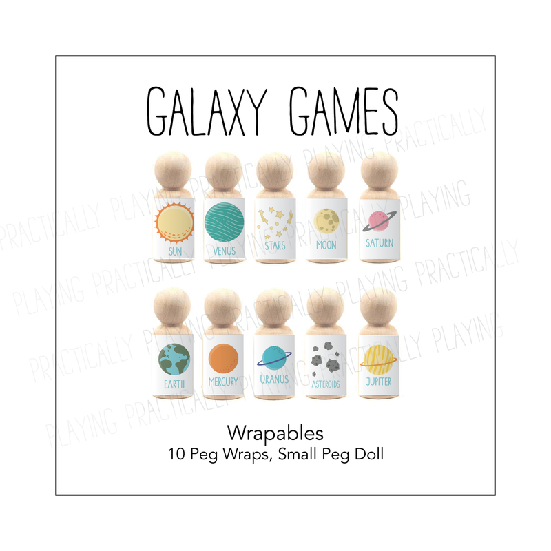 Galaxy Games Wrapable Peg Pack