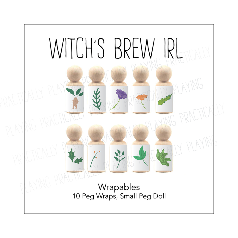 Witches Brew IRL Wrapable Peg Pack
