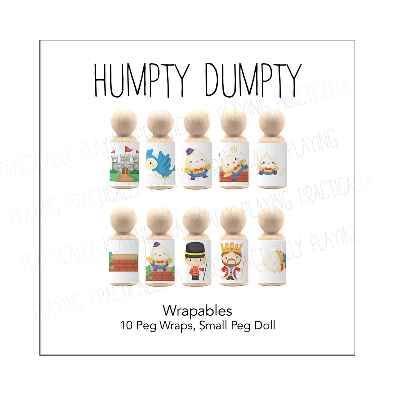 Humpty Dumpty Wrapable Peg Pack