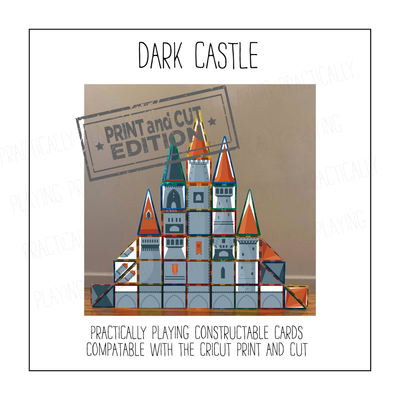 Dark Castle Constructable- Cricut Print and Cut Compatible