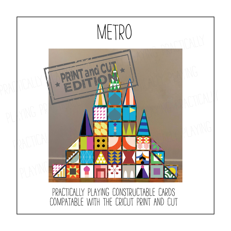 Metropolis Constructable- Cricut Print and Cut Compatible