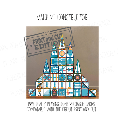 Machine Constructable- Cricut Print and Cut Compatible