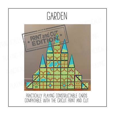 Garden Constructable- Cricut Print and Cut Compatible