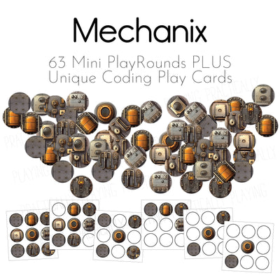 Mechanix Constructables Mega Builder Kit: Printable Tiles and Playmats