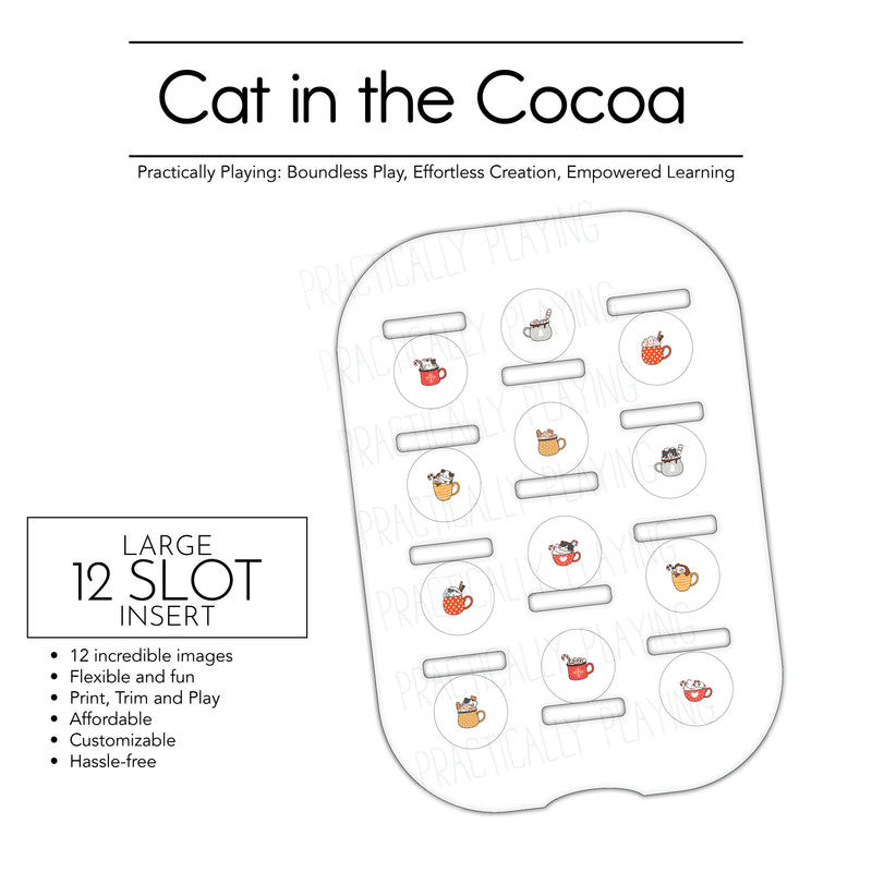 Cat in the Cocoa Action Pack: Printable Inserts and Loose Parts
