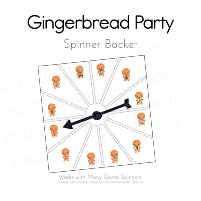 Gingerbread Party Sensory Play Action Pack: Printable Inserts and Loose Parts