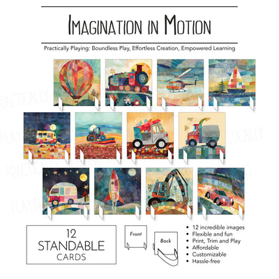 Imagination in Motion Action Pack: Printable Inserts and Loose Parts