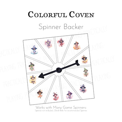Colorful Coven Action Pack: Printable Inserts and Loose Parts
