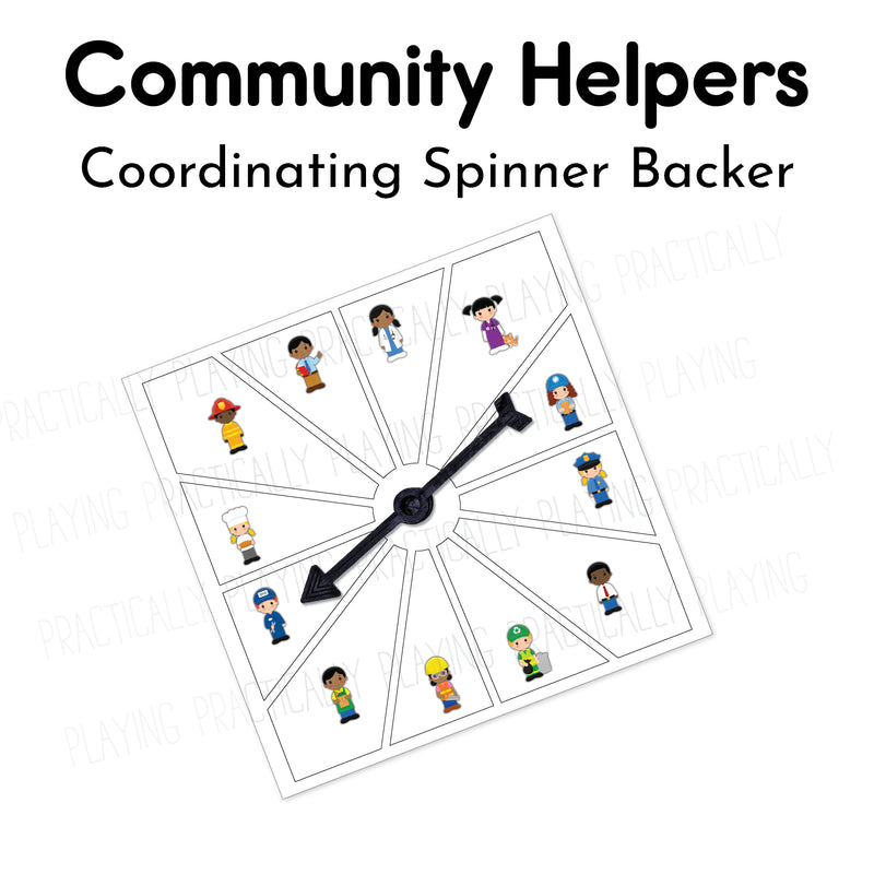 Community Helpers Game Essentials Pack: Printable Insert, Game and Loose Parts Pack