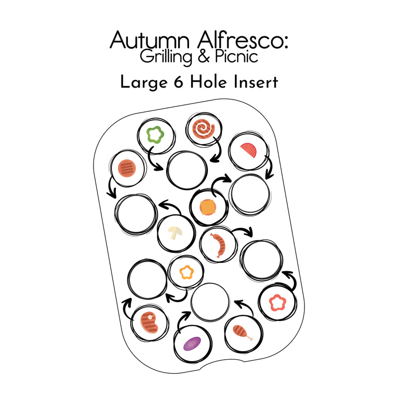 Autumn Alfresco Grilling and Picnic Action Pack: Printable Inserts and Loose Parts Action Pack: Printable Inserts and Loose Parts