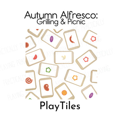Autumn Alfresco Grilling and Picnic Action Pack: Printable Inserts and Loose Parts Action Pack: Printable Inserts and Loose Parts