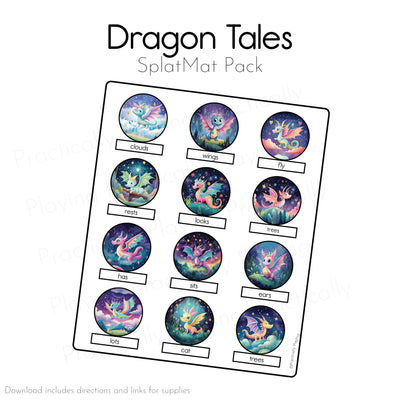 Dragon Tales Game Essentials Pack: Printable Insert, Game and Loose Parts Pack