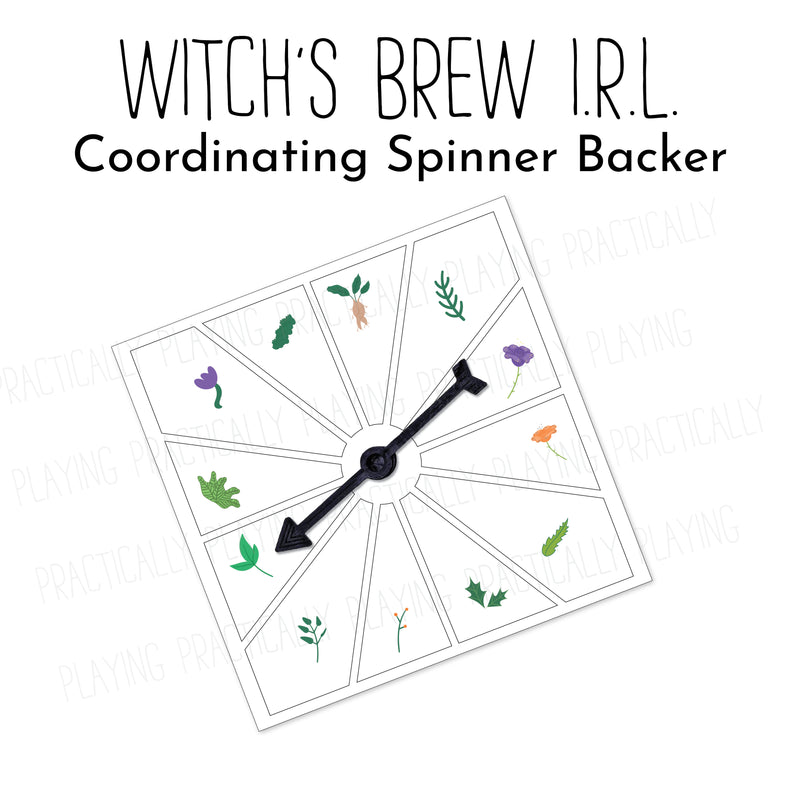Witches Brew IRL Game Essentials Pack: Printable Insert, Game and Loose Parts Pack