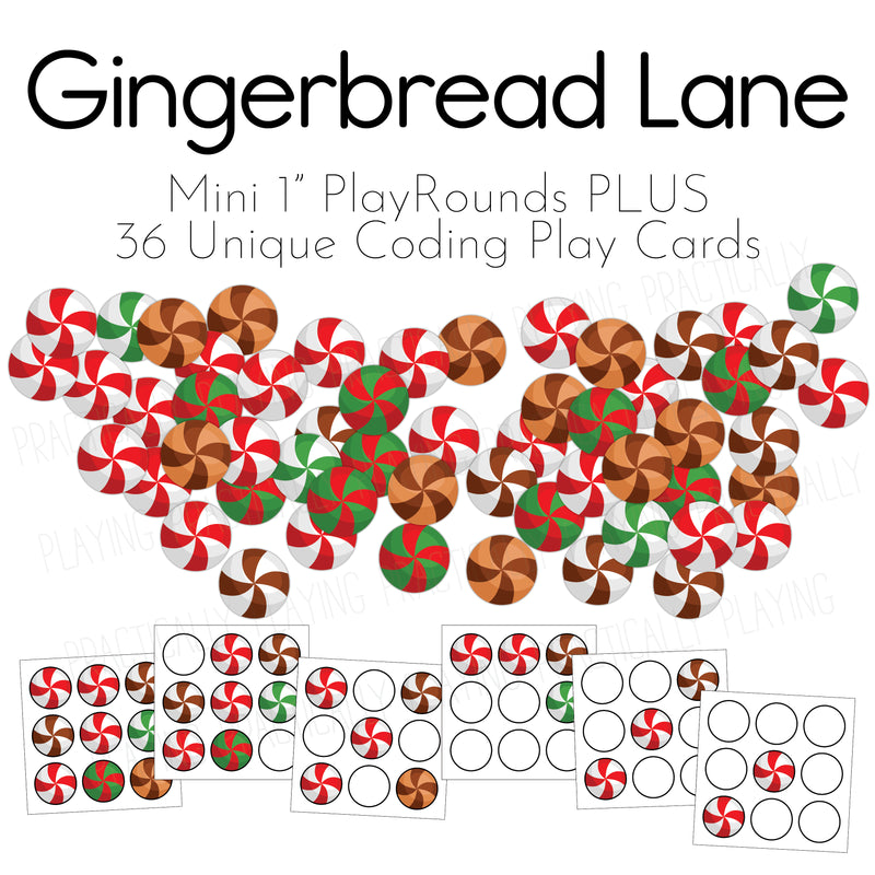 Gingerbread Lane Constructables Mega Builder Kit: Printable Tiles and Playmats