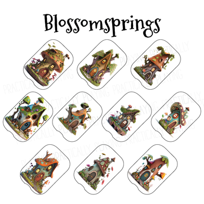 Fairy Village- Blossom Springs Insert, Poster or PlayBoard Pack
