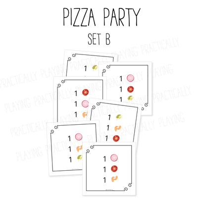 Pizza Party PlayRounds & Order Cards